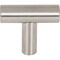Elements 1-9/16" Overall Length Hollow Stainless Steel Naples Cabinet "T" Knob 39SS - alternate 2